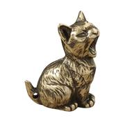 ZEPFJHE Gatti in Lega Keychain Fascino Gioielli Artigianali Accessori per Texture Componente Gioielli Perfetti per Appassionati retrò Decori