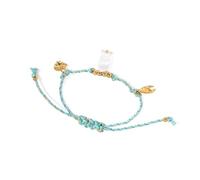 ZEPFJHE Gioielli intrecciati in stile marino regolabile per gite unisex calde conchiglie stelle marine accenti inclusi elegante catena da polso casual spiaggia ondulata catena da mano, Misura unica