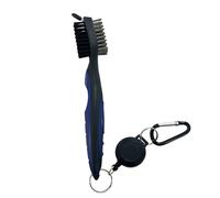 ZEPFJHE Golfs Spazzola a doppia faccia Spazzola per la pulizia del club Pratica Golf Putter Palla Cleaner Scanalature Pulizia Scanalature Durevole