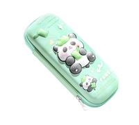 ZEPFJHE Grazioso astuccio portapenne a forma di panda, grande capacità, per gomme, pennarelli, forbici, Panda