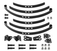 ZEPFJHE Heavy Duty Anteriore Posteriore Sospensione Staffe di Montaggio Lega Ammortizzatore Parti di Aggiornamento Per 1/14 Scala Modelli di Camion Shock Absorbing Spring Steel Plate Parts