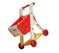 ZEPFJHE I Bambini Fingono del Carrello per La Spesa per Carrello Carrelli Giocattolo da Gioco con Design Portatile E I Giocattoli Educativi Robusti Bambini