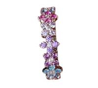 ZEPFJHE Incontri Anelli Aperto Dito Regolabile Quattro Foglie Erba Finger Gioielli Lega Texture Per Il Partito E Regalo Quattro Foglie Erba Diamanti Gioielli, Misura unica, come descritto, come