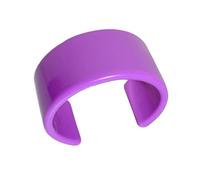 ZEPFJHE Indiano Partito Gioielli Moda Colorato Robusto Resina Acrilico Grande Aperto Braccialetti Per Le Donne Geometria Larghi Bracciali Geometria Bracciali Larg, Misura unica, come descritto