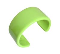 ZEPFJHE Indiano Partito Gioielli Moda Colorato Robusto Resina Acrilico Grande Aperto Braccialetti Per Le Donne Geometria Larghi Bracciali Geometria Bracciali Larg, Misura unica, come descritto