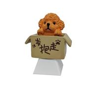 ZEPFJHE Keycap Animale Personalizzabile Disegno Del Cane Bella per Ufficio Tastiere Meccaniche Stelo Incrociato Impostazioni di Gioco Tastiere Meccaniche Accessori