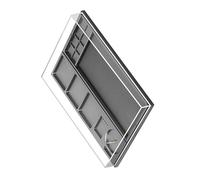 ZEPFJHE La Custodia Del Vassoio Degli Strumenti Riparazione Con Layout Personalizzabile Per Strumenti Orologio Trasparente Case Accessori Per La Riparazione Orologi