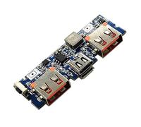 ZEPFJHE LED Ricarica della Batteria LED Doppia USB 5V 2.4A Tipo C Mobile Modulo Circuito Sostituzione Emergenza