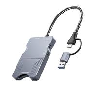 ZEPFJHE Lettore di schede USB CFEB 10Gbps veloce trasferimento dati compatibile e schede SD3.0 Lettore di viaggio cavo di durata