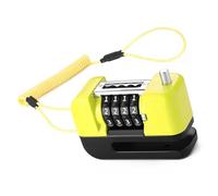 ZEPFJHE Lucchetto compatto a combinazione a 4 cifre per freno a disco per mountain bike ad alta sicurezza per moto da esterno ad alta sicurezza