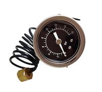 ZEPFJHE Manometro professionale per macchina da caffè da 16 bar, struttura in metallo, adatto per una preparazione costante e per migliorare il sapore della macchina da caffè