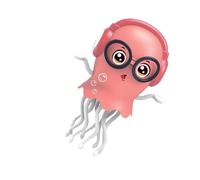ZEPFJHE Medusa Elettrica Interazione con Effetti LED Musica Educativa Danzante Giocattolo Animale per Bambini Regalo Compleanno Giocattolo Educativo con Luci Musicali