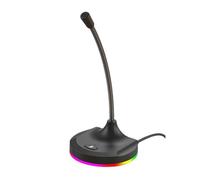 ZEPFJHE Microfono USB per computer con illuminazione a LED di ricambio per conferenze Gaming Desktop PC Cancellazione del rumore Desktop Gaming con illuminazione a LED