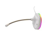 ZEPFJHE Microfono USB per computer con illuminazione a LED di ricambio per conferenze Gaming Desktop PC Cancellazione del rumore Desktop Gaming con illuminazione a LED