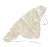 ZEPFJHE Moda Pizzo Sciarpa Triangolare Accessorio di Moda Delle Donne Fattoria Francese Stili Hairpieces Per Donne Moderne E Ragazzi Coreano Moda Fascia Per Capelli, C, Taglia unica