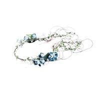 ZEPFJHE Modello Mostra Fascia Con Realistico Fiore Etnico Per Sposa Primavera Viaggi Per La Festa di Nozze Fasce Per Le Donne Per Per La Primavera