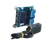 ZEPFJHE Modulo di controllo digitale dell'umidità della temperatura da -20 a 60 ℃ Scheda modulo controller ad alta precisione Doppia uscita Facile lettura Gestione automatica della temperatura