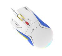 ZEPFJHE Mouse da gioco con filo a LED retroilluminato a spettro LED Mouse ergonomico programmabile 3200DPI mouse regolabile per PC Gamers