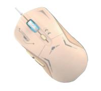 ZEPFJHE Mouse da gioco con filo a LED retroilluminato a spettro LED Mouse ergonomico programmabile 3200DPI mouse regolabile per PC Gamers