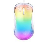 ZEPFJHE Mouse da gioco ergonomico con illuminazione personalizzabile e sensori ottici ad alta precisione per uso completo