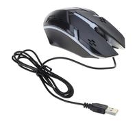 ZEPFJHE Mouse ergonomico del mouse di gioco LED 1000 DPI USB del mouse del computer con la retroilluminazione per il computer portatile del PC