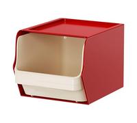 ZEPFJHE Multifunzionale PP Bustina di tè Mensola Finestra Trasparente Disegni Impilabili Desktop O Wall Storage Per Ufficio Snack E Caffè Montaggio A Parete Organizzatori Da Cucina Per Snack