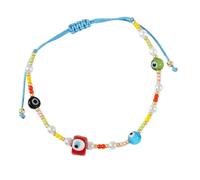 ZEPFJHE Mystical Evil Eyes - Braccialetto retrò con perline alla moda, unisex, da indossare tutti i giorni