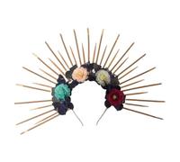 ZEPFJHE Of Notre Dames Con Fibbia Testa Hairband Divertente Eagerato Romanzo Corone Halloween Strega Fascia