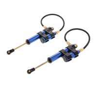 ZEPFJHE Pacchetto 2 Smorzatori Shock A Pressione Negatività Regolabili per 1/10 Parte Modifica Auto Controllo Telecomandata Facile Installazione Accessori Auto Controllo Remoto