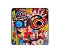 ZEPFJHE Pellicola protettiva per obiettivi e accessori DSLR - Panno pieghevole con nanotecnologia, Graffiti d'arte, 45 x 45 cm, Set Bagagli