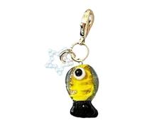 ZEPFJHE Pendante Portachiavi A Forma Pesce Liscio Un Unico Deco