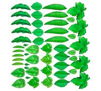 ZEPFJHE Pendenti A Foglie Verdi Multistyle Chiare Perle Acriliche Forniture per Le Gioielli Progetti Design Gioielli Fatti A Mano Perle Acriliche Chiare Artigianato