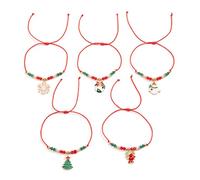 ZEPFJHE Perline colorate in argilla morbida, per aggiungere feste natalizie a qualsiasi outfit e accessorio per feste, Misura unica, come descritto