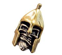 ZEPFJHE Perline Metallo Del Cranio Casco Per Progetti Creativi Paracord E Gioielli Alla Con Cassa Cavo Elmetti Da Collezione Perle In Ottone Per Artigianato Corda