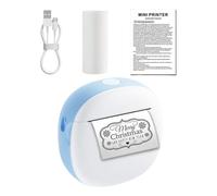 ZEPFJHE Piccola stampante adesiva Inkless Photo And Label Maker Disegni di piccola dimensione per etichette Note Stampante Per Etichette Note Note Stampante Per Etichette Note