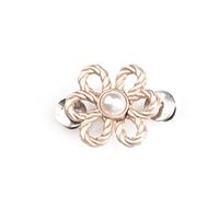 ZEPFJHE Pingini Bottoni Jeans Staccabili Non Cucire I Pantaloni Richiesti Serramulatrice in Flora Flora Pantino Pins Pins Fiorna Pantaloni Clip Calco Stringer