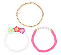 ZEPFJHE Polimeri Colorati Eleganti Argilla Oceanics Bracciale Ispirato Per Donne E Studenti Alla Cercano Stili Eleganti Alla Bracciale Argilloso