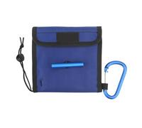 ZEPFJHE Portafogli da pesca con 10 tasche trasparenti per attrezzatura da mosca, sacchetti per attrezzatura da pesca conici, organizer per attrezzi da pesca