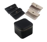 ZEPFJHE Portagioie portatile con 4 sacchetti per gioielli pratici organizer da donna regalo adatto per viaggio contenitore da donna, Misura unica, come descritto