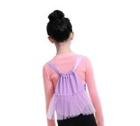 ZEPFJHE Pratico zaino da danza classica con pannello a rete ventilato comodo per ballerini che trasportano scarpe e costumi con tracolla