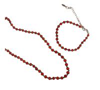 ZEPFJHE Regolabile Multistrand Perline Gioielli Set Collana Donne Accessori Moda Perline Catena Clavicola Per Quotidiano Collana Di Perline E, Misura unica, come descritto, come descritto
