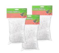 ZEPFJHE Rete a traliccio in poliestere resistente alle intemperie che fornisce stabile per la crescita della frutta Nessuno strumento richiesto Setup Efficiente 3 pezzi multiuso Trelli