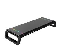 ZEPFJHE Rialzi pieghevoli per monitor di computer con porta USB con organizer da tavolo e slot forte e stabile supporto per porta dati di tipo C