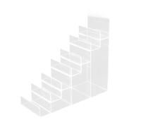 ZEPFJHE Scaffale acrilico trasparente moderno per il raccoglitore di immagazzinaggio salvaspazio della decorazione domestica dello scaffale di trucco dello scaffale acrilico per i piccoli oggetti