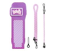 ZEPFJHE Scatola di immagazzinaggio Custodia rigida per Pocket 3 Camera Protettiva Portatile Shell Borsa Pelle Accessori Estesi Custodia Protettiva, Colore viola