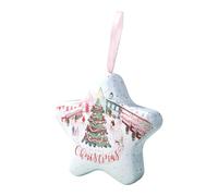 ZEPFJHE Scatola Natalizia Lunga Durata con Cordino Custodia Salvaspazio per Decorazioni Scatola Monete Portatile Accessori Decorazioni Case Natale