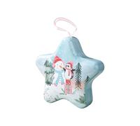 ZEPFJHE Scatola Natalizia Lunga Durata con Cordino Custodia Salvaspazio per Decorazioni Scatola Monete Portatile Accessori Decorazioni Case Natale