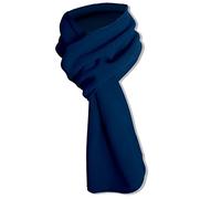 ZEPFJHE Sciarpa in pile caldo alla moda morbida leggera tinta unita autunno inverno sciarpe avvolge per donne uomini ragazze ragazzi, blu navy, M