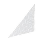 ZEPFJHE Sciarpa triangolare in pizzo per le donne elegante foulard confortevole copricapo accessorio moda accessorio donna, bianco, Taglia unica