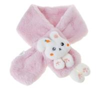 ZEPFJHE Sciarpe spesse calde a forma di coniglio cartone animato sciarpa sciarpa sciarpa scialle bella calda morbida per ragazze sciarpe collo per bambini collare unisex elegante, A, Taglia unica